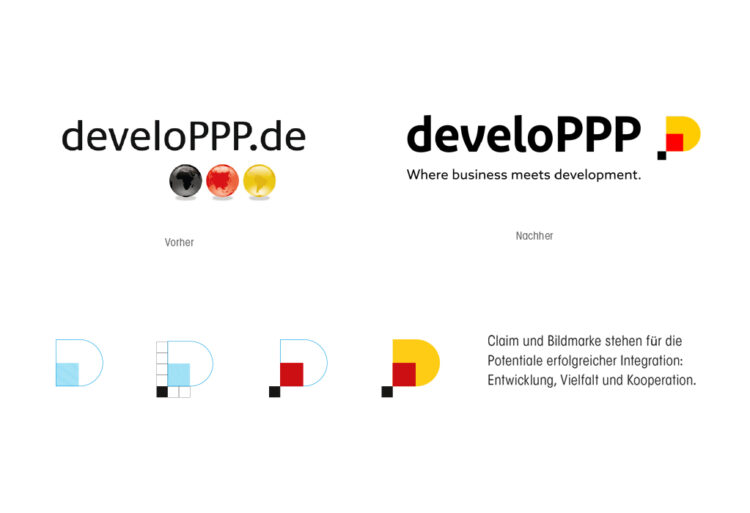 Referenz - develoPPP - Logoentwicklung